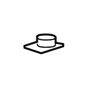 Ford -W520824-S439 Nut - Spring