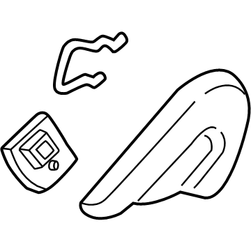 Ford FR3Z-6361198-AA Handle - Seat Back Adjusting