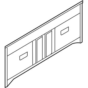 Ford 7C3Z-2540300-A Panel Assembly - Back