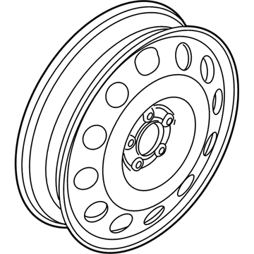 Ford 5G1Z-1007-AA Wheel Assembly