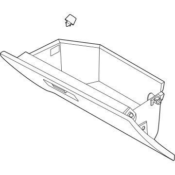 Ford SL1Z-4006024-AA Glove Box Door