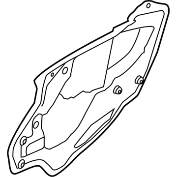 Ford CM5Z-5827458-B Shield - Water Splash