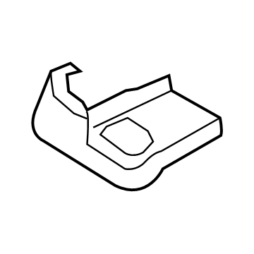 Lincoln LJ7Z-7861749-AA Cover - Seat Track