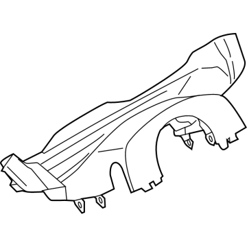 Ford JK2Z-3530-AB Shroud Assembly - Steering Column