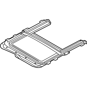 Ford BE8Z-5451070-A Rail Assembly - Roof