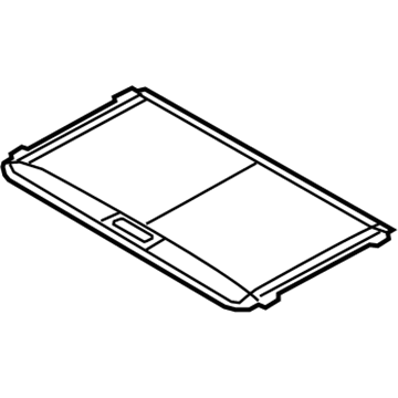 Ford CE8Z-54519A02-AA Panel Assembly - Sliding Roof Sunshade