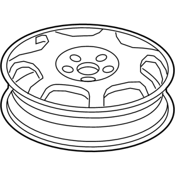 Ford FT4Z-1007-G Wheel Assembly