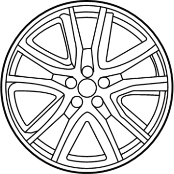 Ford Edge Spare Wheel - KT4Z-1007-D