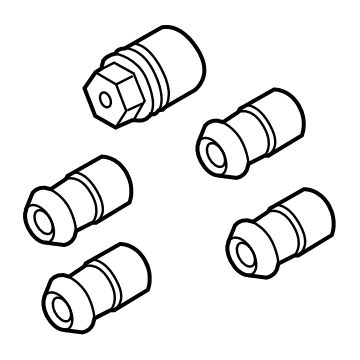 Ford GR3Z-1A043-A Nut - Wheel