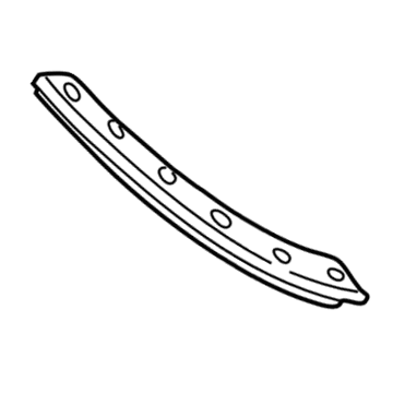 Ford F2UZ17A861A Deflector - Stone