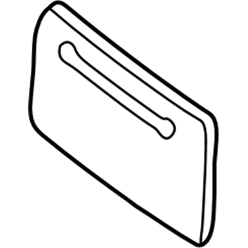 Ford F2UZ-17A385-A Bracket - License Plate