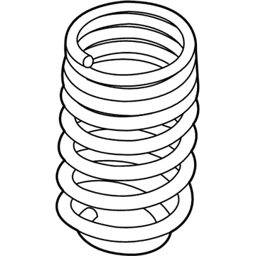 Ford DV6Z-5560-C Spring - Rear