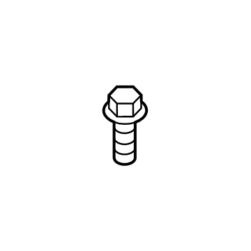Ford -W719747-S439 Bracket Mount Bolt -W719747-S439 Ford Bracket Mount Bolt Illustration 1 of 1