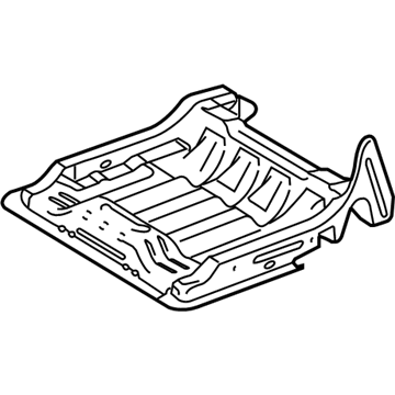 Ford 8A4Z-7463160-B Frame And Spring - Rear