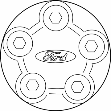 Ford YL5Z-1130-BA Cover - Wheel