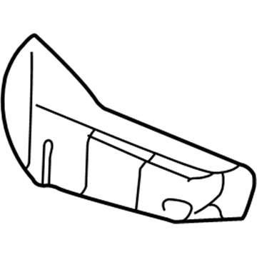 Mercury XF1Z-5410414-AA Member Assembly - Floor Cross