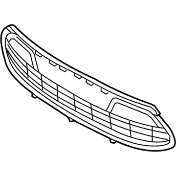 Ford AE8Z-8200-CA Grille - Radiator