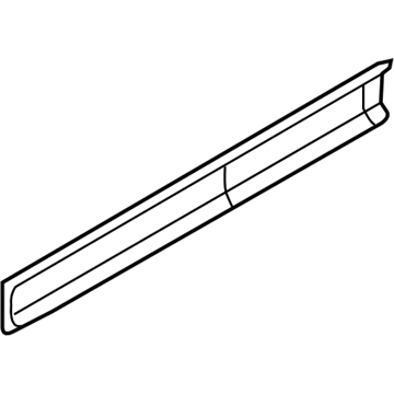 8L8Z-7810111-A Ford Floor Side Rail, Inner Driver Side Illustration 1 of 1