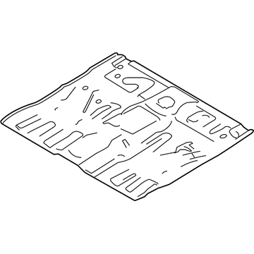Ford Escape Floor Pan - 9L8Z-7811135-A