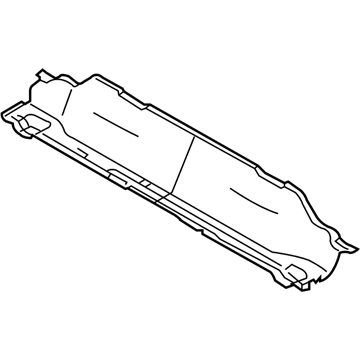 3L8Z-7810684-AA Ford Rear Crossmember, Front Illustration 1 of 1