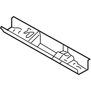 Mercury 5L8Z-7810716-AA Member Assembly - Floor Cross