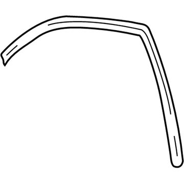 Ford 3F2Z-1621546-AA Run - Door Glass
