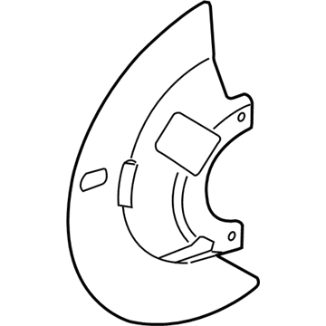 Ford 8C2Z-2K004-A Shield - Splash