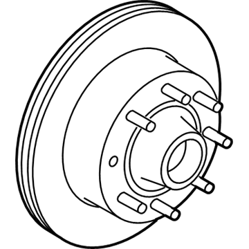 Ford E-350 Super Duty Brake Rotor - BC2Z-1102-A