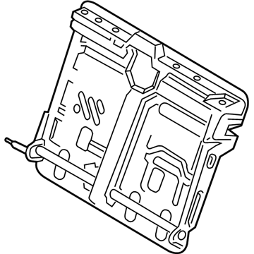 Ford EU5Z-96613A39-B Frame - Rear Seat Back Retainer