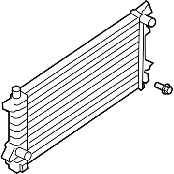 Ford CL1Z-8005-A Radiator Assembly