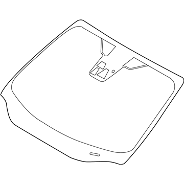 Ford BM5Z-5803100-D Glass - Windscreen