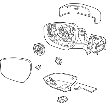 Ford SL1Z-17682-BA Mirror Assembly