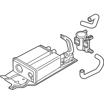 Ford 7T4Z-9D653-B Cannister - Fuel Vapour Storage