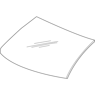 Mercury 8G1Z-5442006-A Glass - Back Window