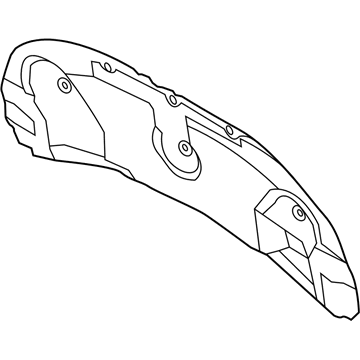 Lincoln LC5Z-16738-B Insulator - Hood