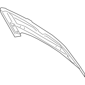 Lincoln LC5Z-16612-A Hood Assembly