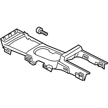 Ford EJ7Z-78045A76-AA Console Panel EJ7Z-78045A76-AA Ford Console Panel Illustration 1 of 1