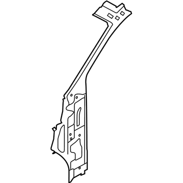 Ford KB3Z-2622842-A Reinforcement Assembly - Door Hinge