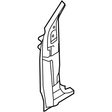 Ford KB3Z-21025A01-A Reinforcement Assembly - Door Hinge