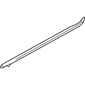 Ford 6L3Z-1625596-A Weatherstrip - Door Glass Channel