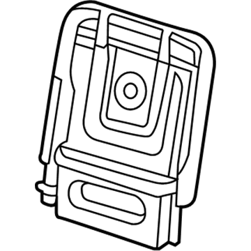 Lincoln 2C5Z-78613A38-BA Frame And Spring - Rear Seat Back