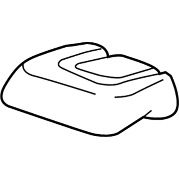 Lincoln 2C5Z-7863840-AA Pad - Rear Seat Cushion