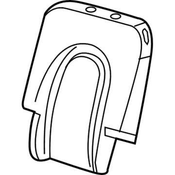 Lincoln 2C5Z-7866800-AA Pad - Rear Seat Back