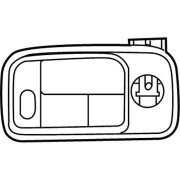 Ford 8A6Z-5806064-AA Catch Assembly