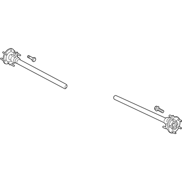 Ford KB3Z-4234-B Shaft Assembly - Rear Axle