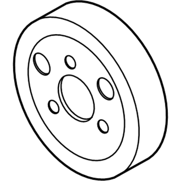 Ford HJ5Z-8509-A Pulley - Water Pump