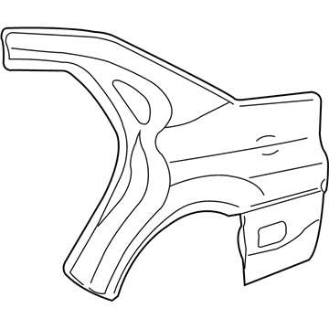 Mercury YF1Z-5427840-BA Panel - Body Side
