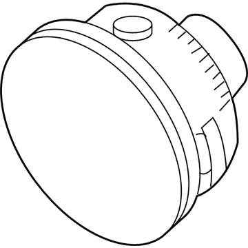 Ford AL3Z-15200-A Lamp Assembly - Fog - Front