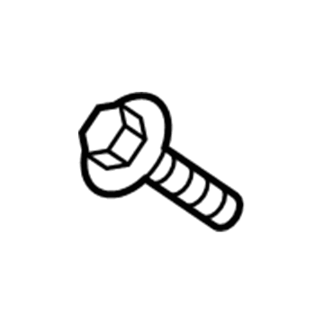 Ford -W506857-S442 Support Bracket Screw -W506857-S442 Ford Support Bracket Screw Illustration 1 of 1