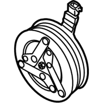 Ford CV6Z-19D784-B Clutch Assembly - Compressor